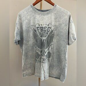 Zutter “Free Bird” Moto Concert Cotton T-Shirt – Size Small
